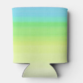 パステルレインボーカラフル抽象芸術グラデーシグラデーションョン 缶クーラー (裏面)