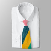 パステルレインボーカラーストライプパタンネックタイ ネクタイ (タイ)