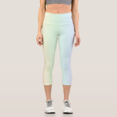 パステルレインボーカラーズカプリレギンス カプリレギンス (正面)