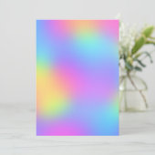 パステルレインボーカラーズ抽象芸術ぼやけグラデーシグラデーションョン メニュー (スタンド正面)