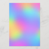パステルレインボーカラーズ抽象芸術ぼやけグラデーシグラデーションョン メニュー (正面)