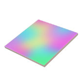 パステルレインボーカラー抽象芸術グラデーシグラデーションョン タイル (側面)