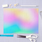 パステルレインボーカラー抽象芸術グラデーシグラデーションョン 薄葉紙 (クラフト)