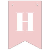 パステルレインボーキッズハッピーバースデー バンティングフラッグ (第2の旗)