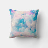 パステルレインボークラウドライスカイ クッション (裏面)