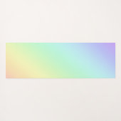 パステルレインボーグラディエントヨガマット ヨガマット (裏面(横))