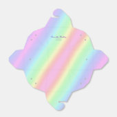 パステルレインボーグラディエント誕生日有難う フェイバーボックス (折り畳みなし)