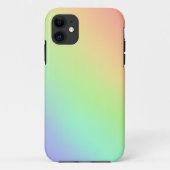 パステルレインボーグラデーションのスマホケース Case-Mate iPhoneケース (裏面)