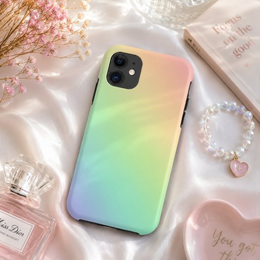 パステルレインボーグラデーションのスマホケース Case-Mate iPhoneケース