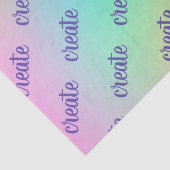 パステルレインボーグラデーションを作成 薄葉紙 (詳細)