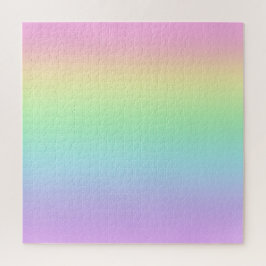 パステルレインボーグラデーションジグソーパズル ジグソーパズル