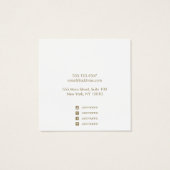 パステルレインボーグラデーションスタッドイヤリングディスプレイカード (裏面)