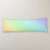 パステルレインボーグラデーション抱き枕 ボディピロー (裏面)