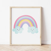 パステルレインボーサンシャインクラウド子供部屋