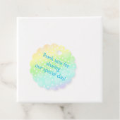 パステルレインボーサークルメッセージカード フェイバータグ (インサイチュ)