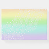 パステルレインボーサークル ゲストブック (裏面)