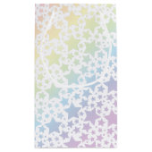 パステルレインボースターベビーシャワー スモールペーパーバッグ (裏面)