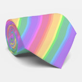 パステルレインボーストライプズ ネクタイ (ロール)