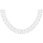 パステルレインボーストライプルバナー バンティングフラッグ (全)