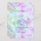 パステルレインボータイ – 染水の色絵画の数 (正面/裏面)