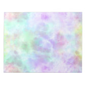 パステルレインボータイ – 染水の色絵画の数 ノートパッド (正面)
