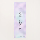 *~*パステルレインボーニルヴァナムーンフラワークリスタル ヨガマット (裏面)