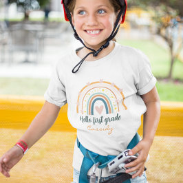 パステルレインボーハートハローグレード Tシャツ