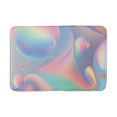パステルレインボーバブル中20"x30" バスマット (正面)