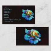 パステルレインボーバラ名刺 名刺 (正面/裏面)