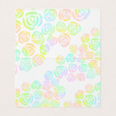 パステルレインボーバラ結婚ズ座席表 (内部フラット)