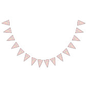 パステルレインボーバンティングバナー バンティングフラッグ (全)