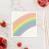 パステルレインボーバースデーパーティー スタンダードカクテルナプキン (インサイチュ)