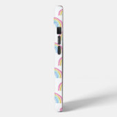 パステルレインボーパターン Case-Mate iPhoneケース (裏面 / 左)
