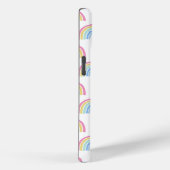 パステルレインボーパターン Case-Mate iPhoneケース (裏面 / 右)
