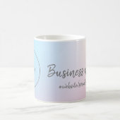 パステルレインボービジネス コーヒーマグカップ (中央)