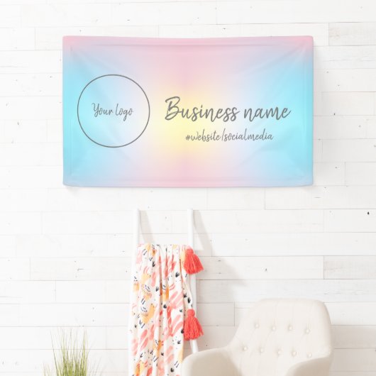 パステルレインボービジネス 横断幕 (インサイチュ)