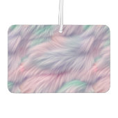 パステルレインボーファー カーエアーフレッシュナー (裏面)