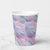 パステルレインボーファー 紙コップ (右)