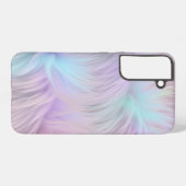 パステルレインボーファー SAMSUNG GALAXYケース (裏面横)