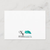 パステルレインボーブライドゲイウェディング挿入 エンクロージャーカード (裏面)