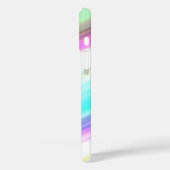 パステルレインボーブラシストロークスパーソナライズ Case-Mate iPhoneケース (裏面 / 左)