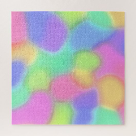 パステルレインボーブロブスジグソーパズル ジグソーパズル (縦)
