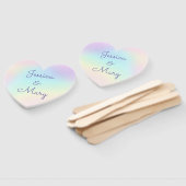 パステルレインボープリズム結婚レズビアン ハンドファン (組立なし)