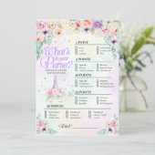 パステルレインボーベビーあなたの財布のゲームカードに何がある 招待状 (スタンド正面)