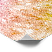 パステルレインボーポスター ポスター (角)