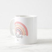 パステルレインボーママカウトコーヒーマグ コーヒーマグカップ (正面左)