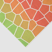 パステルレインボーモザイクティッシュペーパー 薄葉紙 (詳細)