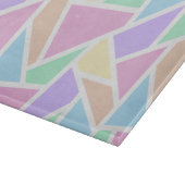 パステルレインボーモザイクパターン カッティングボード (角)