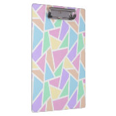 パステルレインボーモザイクパターン クリップボード (右)