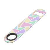 パステルレインボーモザイクパターン スピード栓抜き (正面アングル)